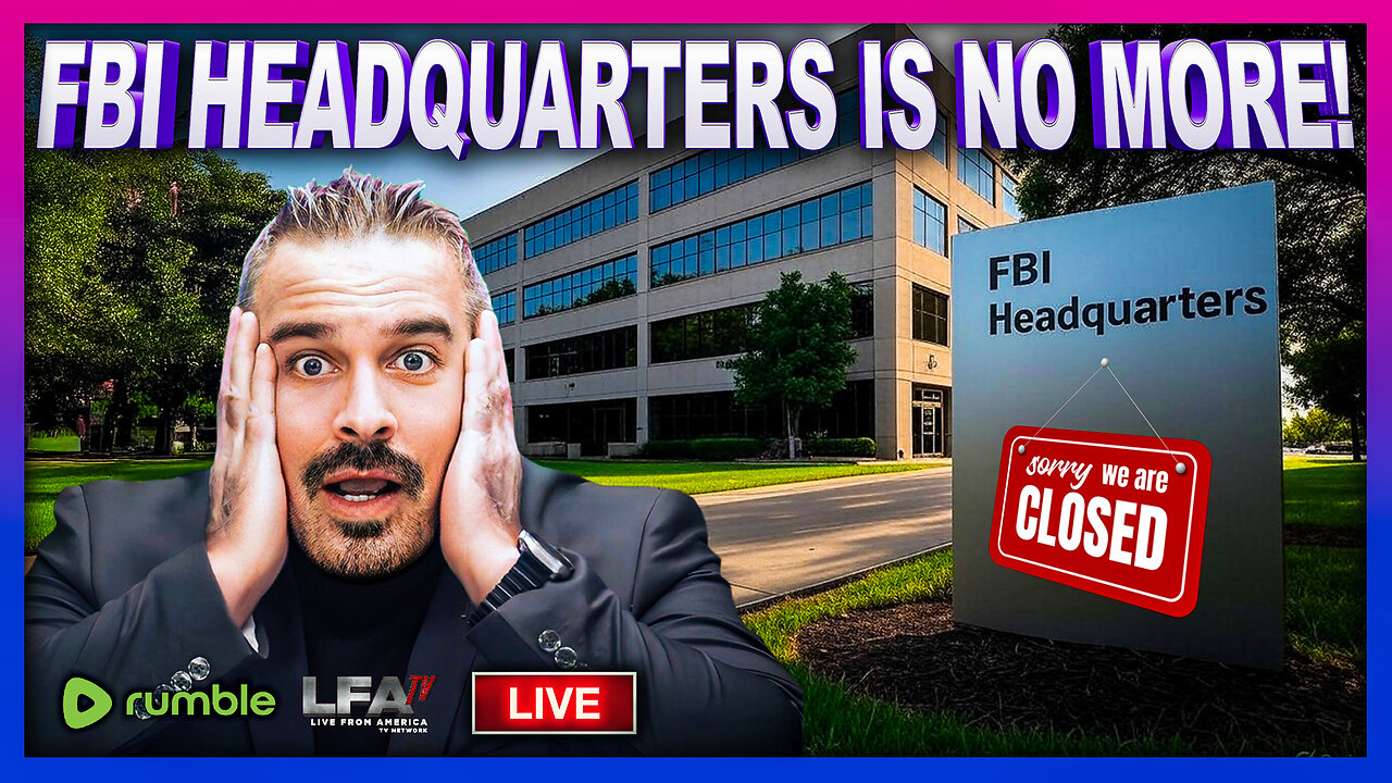 As Promised, Kash Patekl Announces The FBI’s DC Headquarters Will Be Turn Into A Museum | THE SANTILLI REPORT 5.16.25 4PM