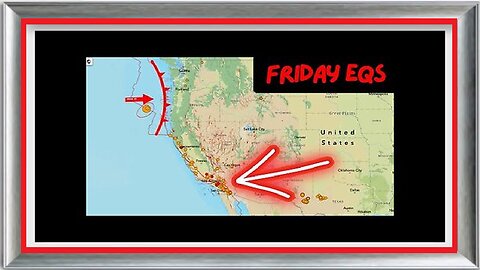 Latest update on 6.0 EQ off Oregon Coast. Ongoing Earthquake swarm on the Imperial Fault. Friday.