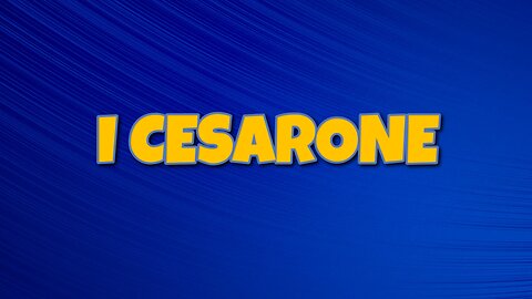 Apro il canale I Cesarone