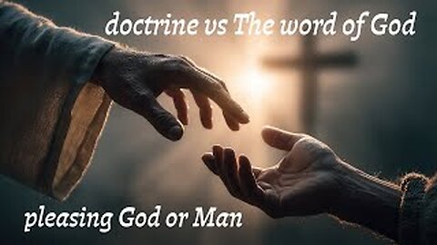 Will you please God or man?