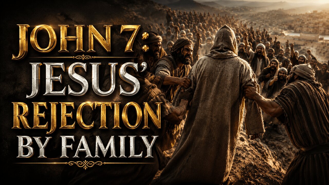 John 7: Jesus’ Rejection by Family JULY 19, 2026 Pastor Steven L. Anderson