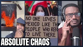 Anti-ICE Protest Destroys LA Over ICE Deportations Of Illegals