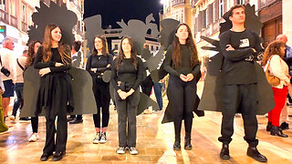 White Night in Malaga, Spain | Costa del Sol Walk – Music, Art & Museums [4K]