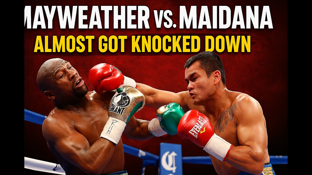 Mayweather almost lost against Maidana Relentless Aggression