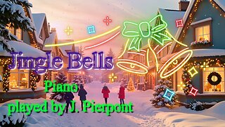 Lively Jingle Bells Piano | Fun Christmas Music & Snowy Scenes