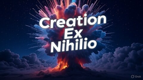 Creation Ex Nihilio