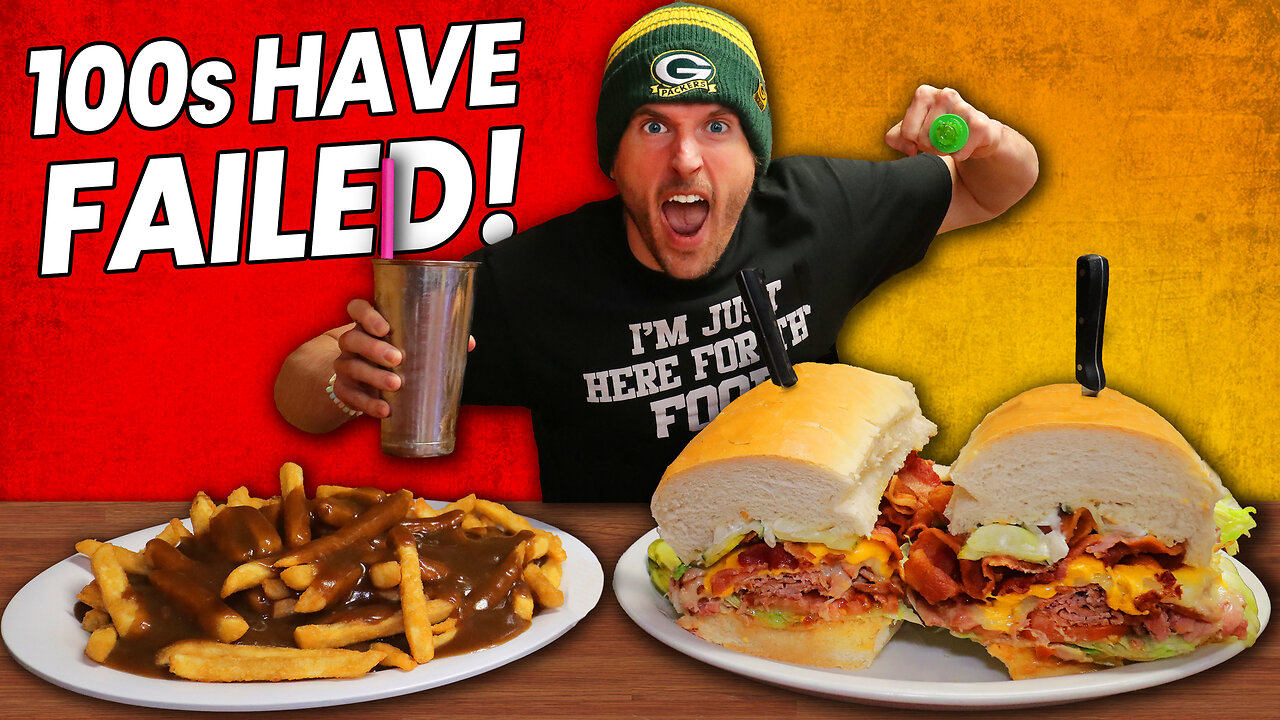 100+ People FAILED This MASSIVE Deli Sandwich Challenge in Michigan!