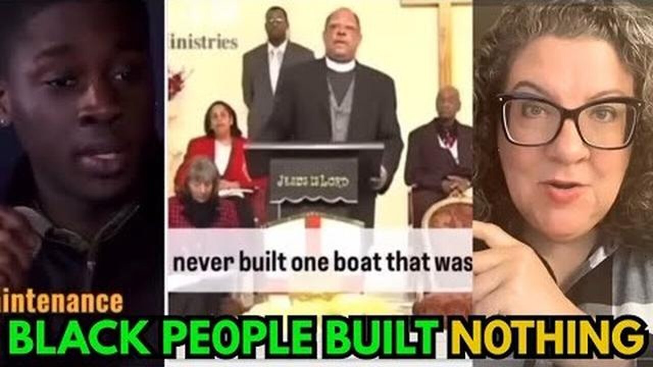 Black guy talking about the Black man (Africans)