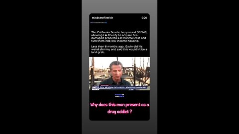 Governor Newson on Land Grabs