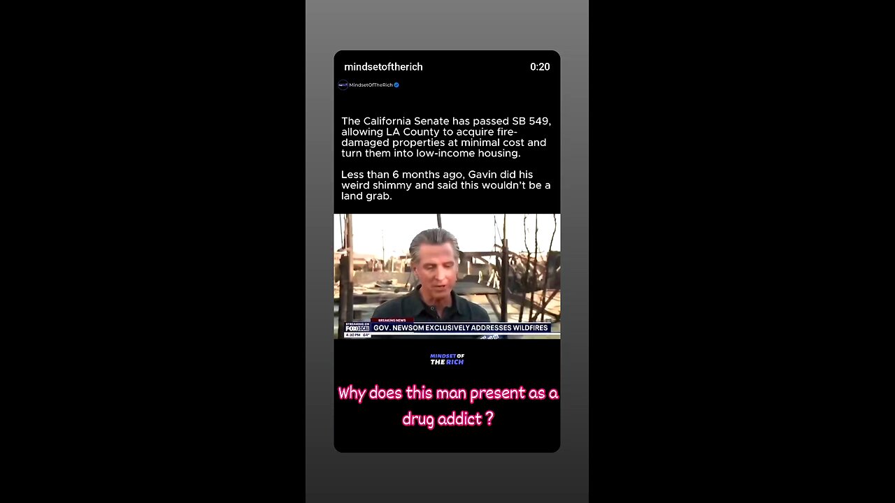 Governor Newson on Land Grabs