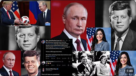 US Rep Anna Paulina Luna Announces Receipt of 350 Page JFK Document from Russia -- 10/15/25