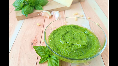 Pesto alla genovese fatto in casa