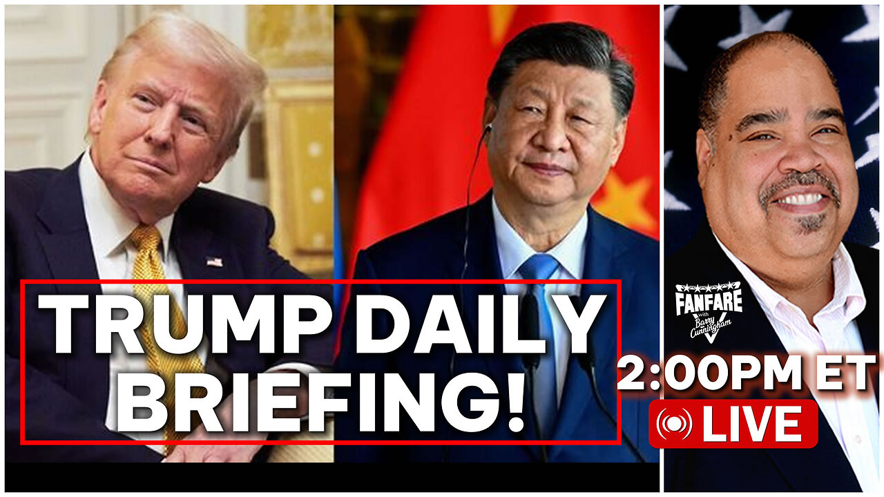 TRUMP DAILY BRIEFING: AMERICANS AREN'T AWARE THAT THE WAR HAS ALREADY BEGUN! ARE WE LOSING?
