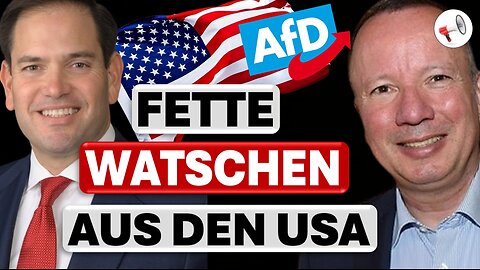 Markus Krall: US-Außenminister Marco Rubio watscht deutschen Verfassungsschutz ab