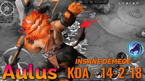 Aulus Jungler Monster Insane Damage After Update | Full Damage Build 2025 ~ MLBB
