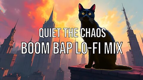 Boom Bap Lo-Fi Mix | Gritty & Jazzy Chill Beats for Study, Work & Relax