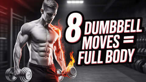 These 8 Dumbbell Exercises Will Completely Transform Your Entire Body (Get Crazy STRONG)