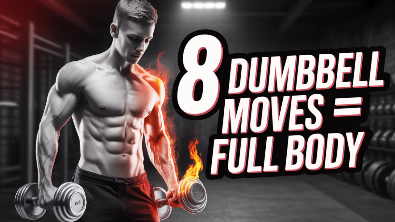 These 8 Dumbbell Exercises Will Completely Transform Your Entire Body (Get Crazy STRONG)