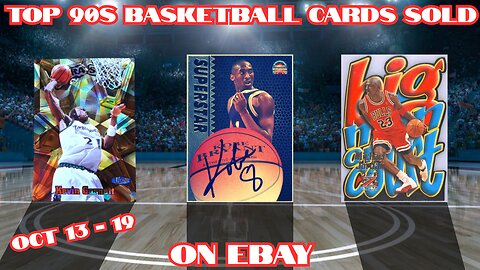 The Most VALUABLE 90s Basketball Cards Recently Sold on eBay 🙌 🔥