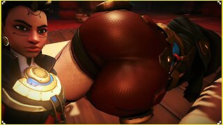 🤎Pictures of Illari Big Booty in Game | Overwatch 2 (18+)🤎