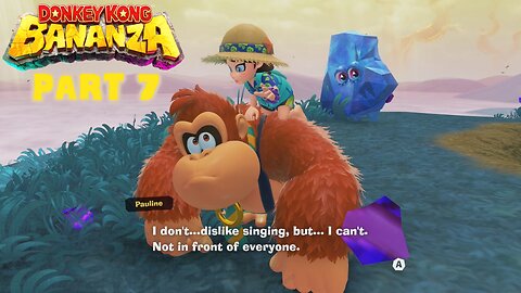 Donkey Kong Bananza (Blind/Multiplayer) Part 7 ~ Surfing Badly.
