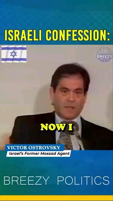 Former Mossad Agent Explains How They Label Problematic People They Don't Like As-"Antisemitic"