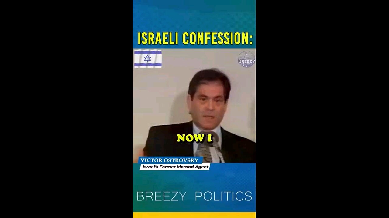 Former Mossad Agent Explains How They Label Problematic People They Don't Like As-"Antisemitic"