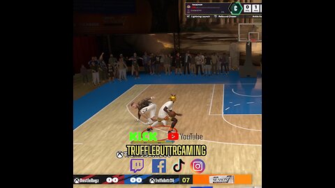 He Quit After First Play 😆 #nasty #crossover #2k #2k5 #nba2k25 #sports #gaming #basketball