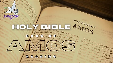 Complete Reading Of Book of AMOS (NIV) | HOLY BIBLE
