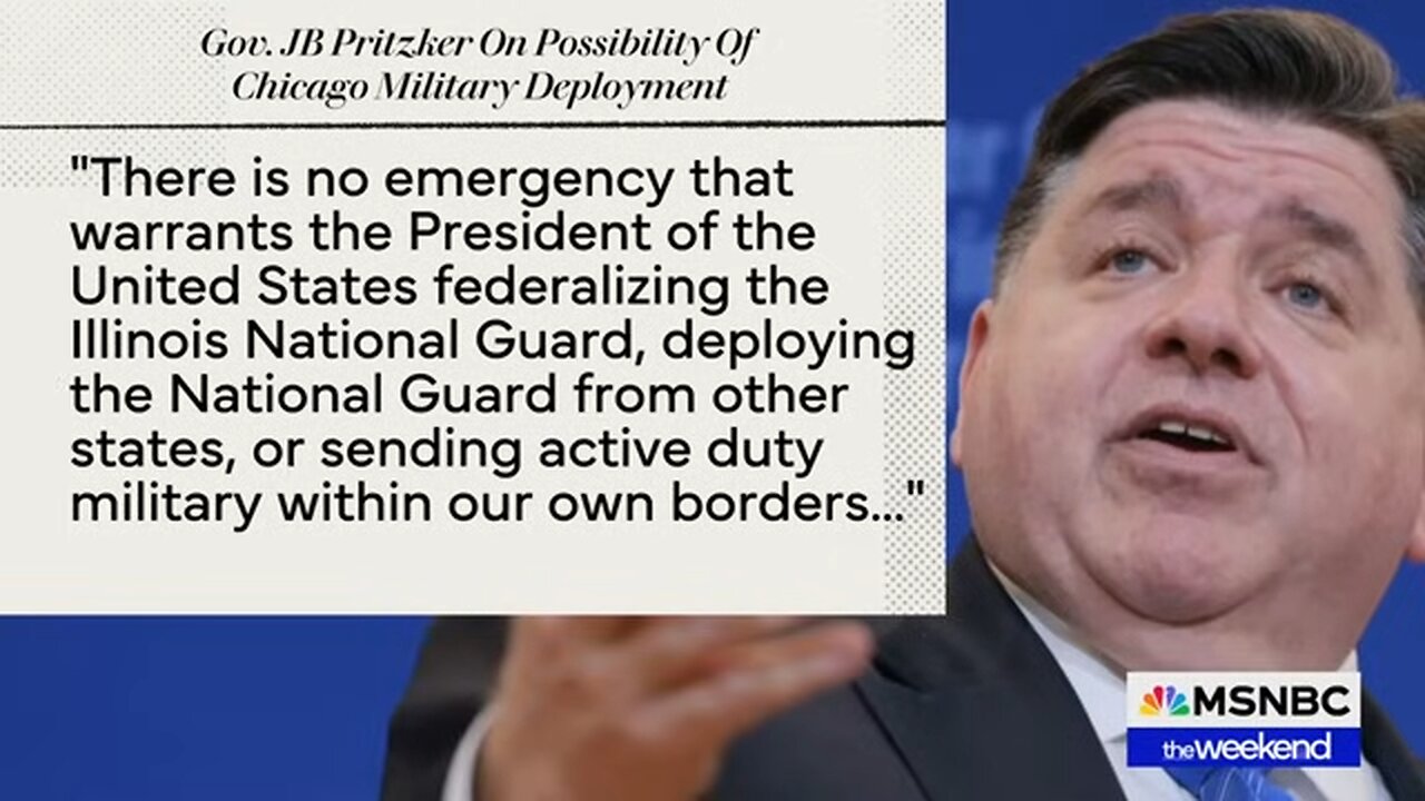 ‘Flagrant violation of our Constitution’: Chicago's Mayor slams Trump's military crackdown