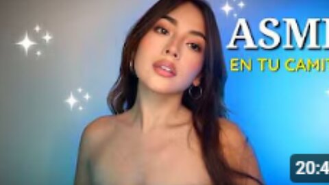 ASMR en TU CAMITA💖 Te Ayudo a Relajarte y DORMIR😘😴