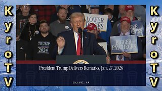 President Trump Delivers Remarks in Iowa (Swedish subtitles)