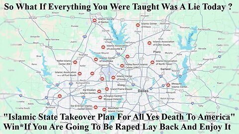 Islamic State Takeover Plan For All Of America If You Are Going To Be Raped Lay Back And Enjoy It