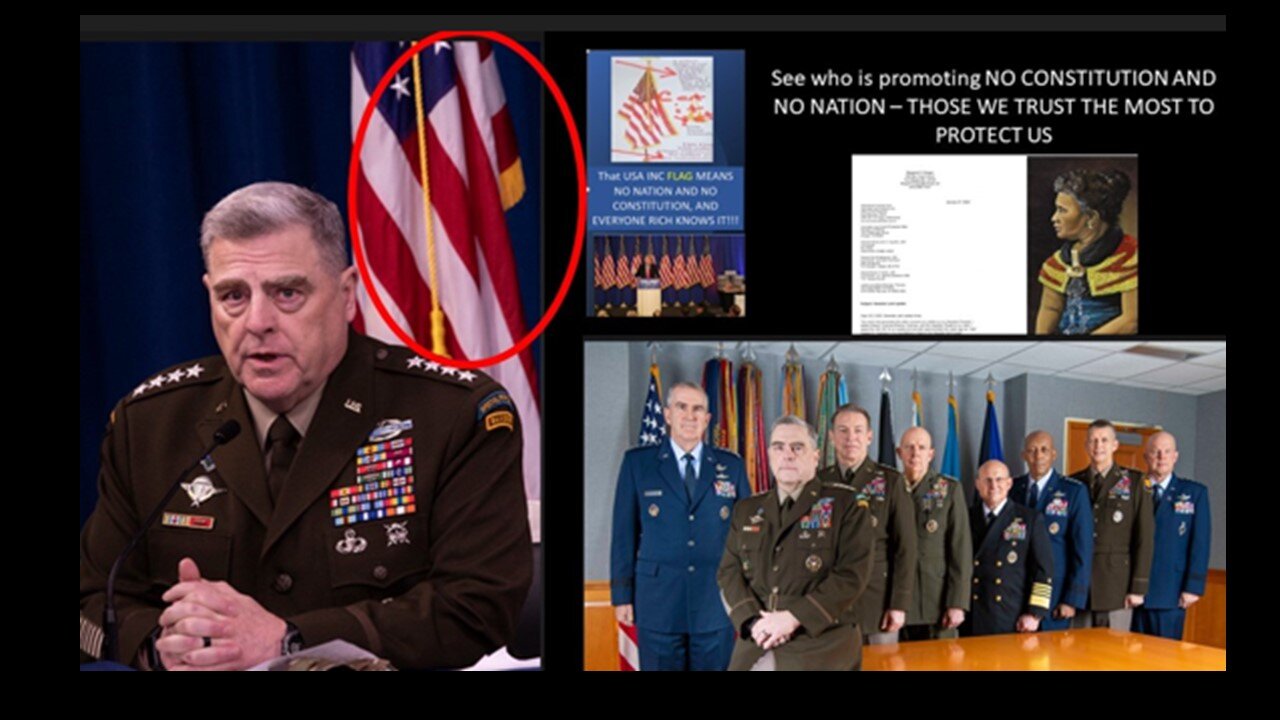 WHAT IF WE JUST SAID NO TO THE UNITED STATES INC FOREIGN PEDO CORPS & ITS USA MILITARY GENERALS?