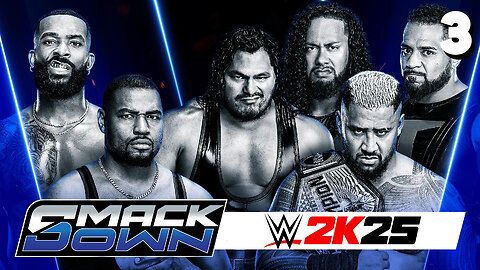 WWE 2K25 Smackdown August 22nd 2025 - Match 3: They Want The Smoke!