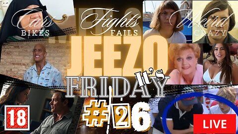 LIVE!! Jeezo It's Friday | Chats, Laughs, and Cold Ones to get the weekend started