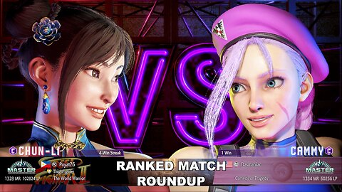 Kuya Kalbo SF6 Ranked Roundup. Chun Li Master Rank [Hori Fight Stick]