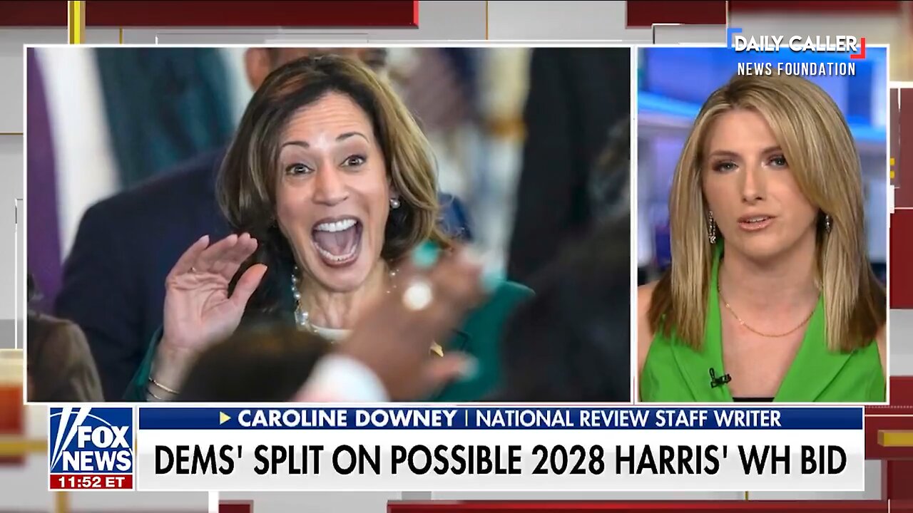 Caroline Downey: Kamala Harris a Weak 2028 Contender, Lacks Support Even Among Democrats