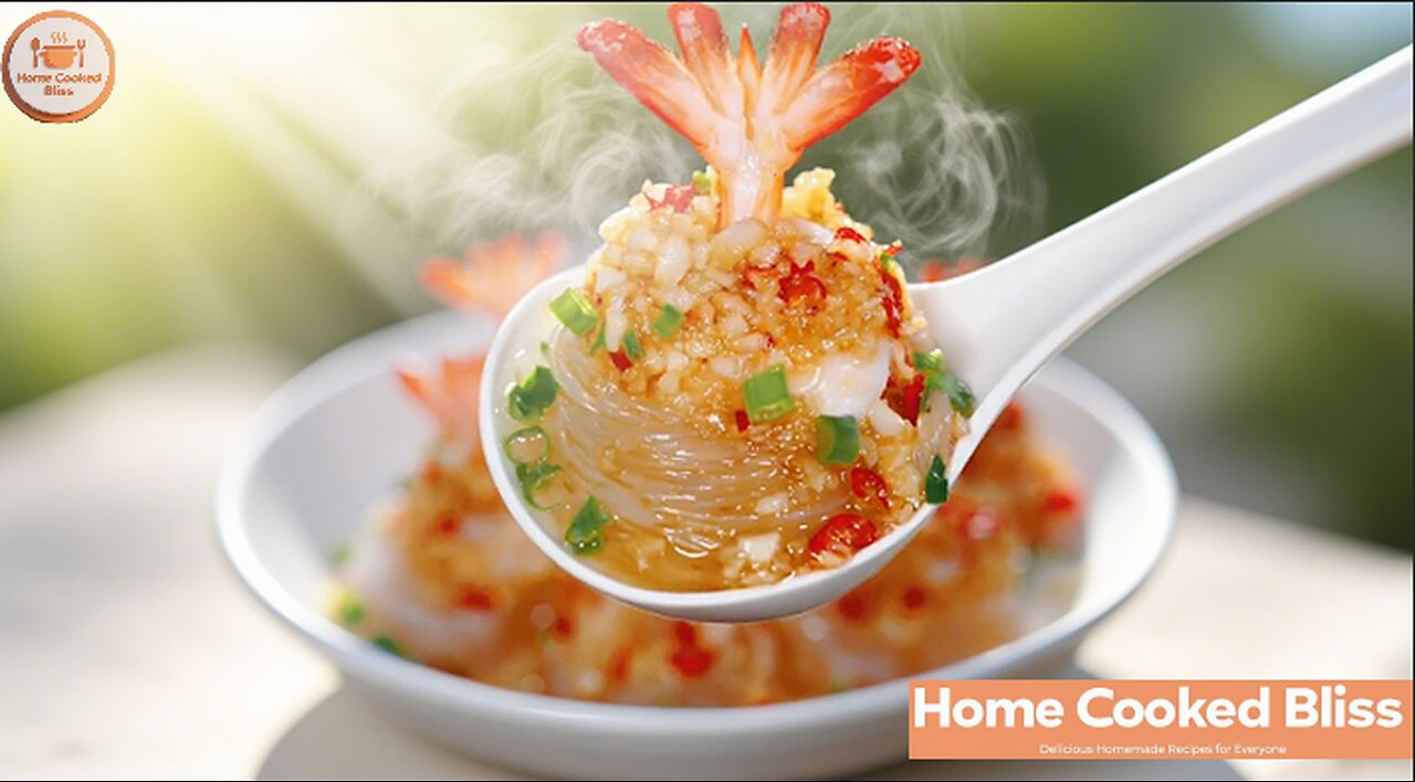 “The Legendary Thousand Threads Shrimp Recipe”