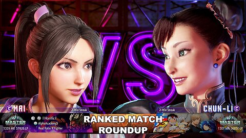 Kuya Kalbo SF6 Ranked Match Roundup. Chun Li Master Rank [Hori Fight Stick]