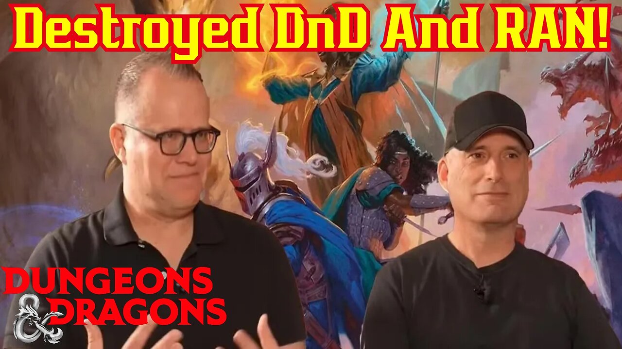 Dungeons And Dragons Designers FLEE After Destroying Franchise With Woke Agenda! | WOTC, Hasbro