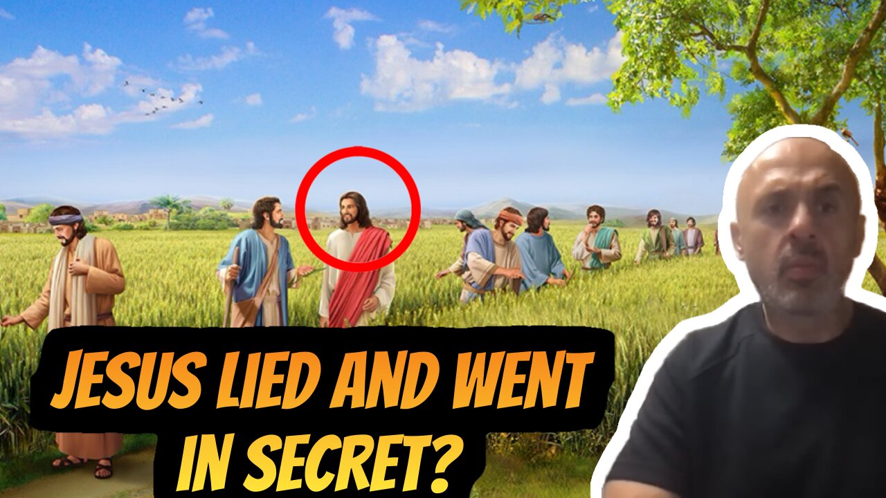 Did Jesus LIE to his Brothers to go to Festival? | Sam Shamoun