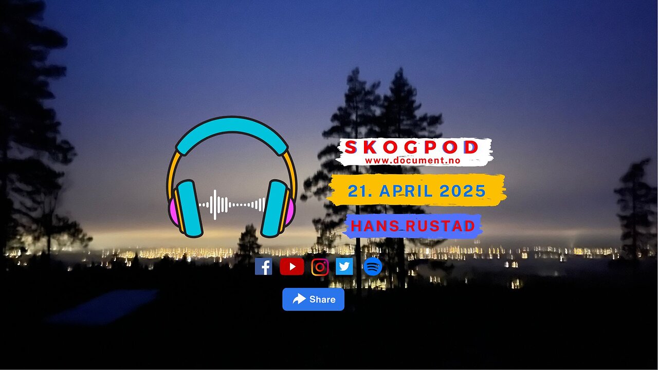 Skogpod 21. april 2025