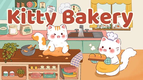 Kitty Bakery Lofi 🍞🥐1 Hour Cafe Song ☕Stream cafe☀️cute & relaxing music 🔆 Make Your Day Better