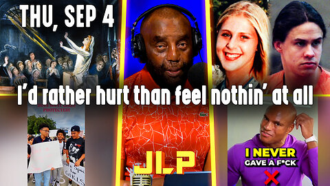 I'd rather hurt than feel nothin' at all 🎶 | JLP Thu 9-4-25
