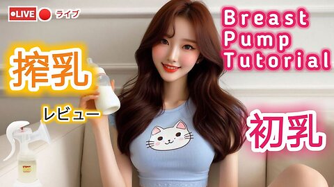 【搾乳機の使い方】搾乳入門！(pigeon搾乳機/Breast Pump Tutorial) #育児#子育て#搾乳