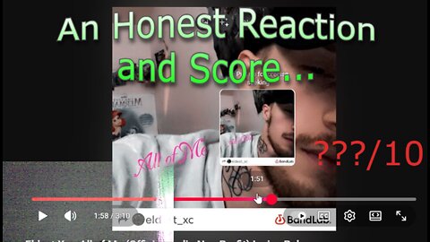 Reacting to and scoring "All of Me" by by Eldest Xc