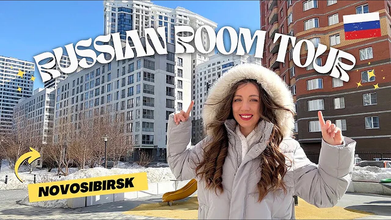 MODERN APARTMENT IN RUSSIA 🇷🇺 What 400$ can get you in Siberia?
