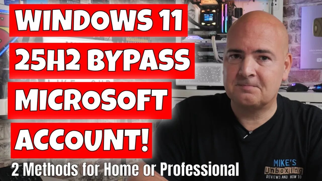 2 NEW Ways To Avoid Windows 11 25H2 Microsoft Account Requirement