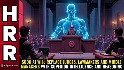"AI Set to Replace Judges, Lawmakers and Middle Managers in the Near Future"